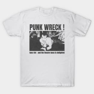 punk wreck vintage retro T-Shirt